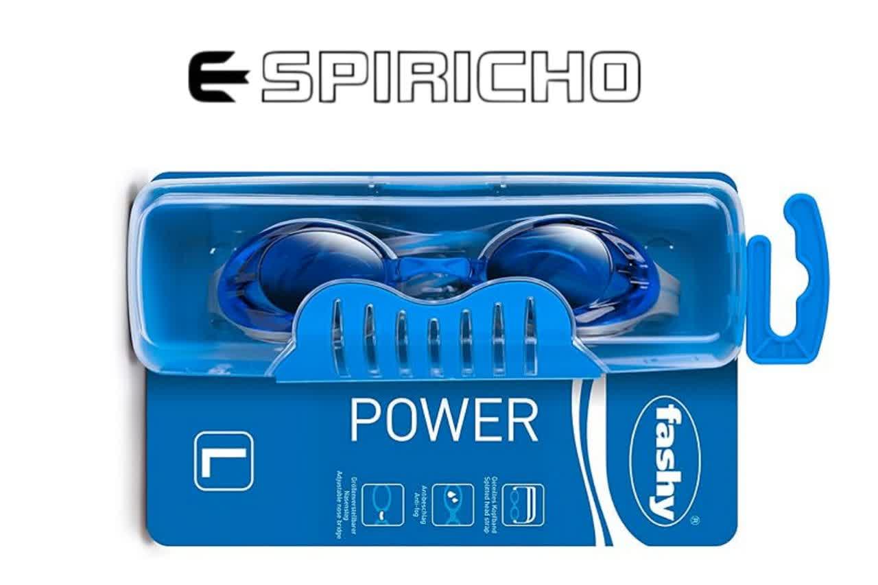 عینک شنا برند Fashy فشی مدل power کدE4156 - Image 3